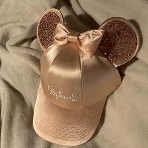 Disney Minnie Mouse Sequin Ears Hat - Champagne
